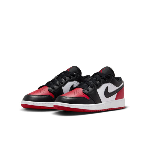 Air Jordan 1 Low GS 'Bred Toe'