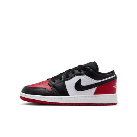 Air Jordan 1 Low GS 'Bred Toe'