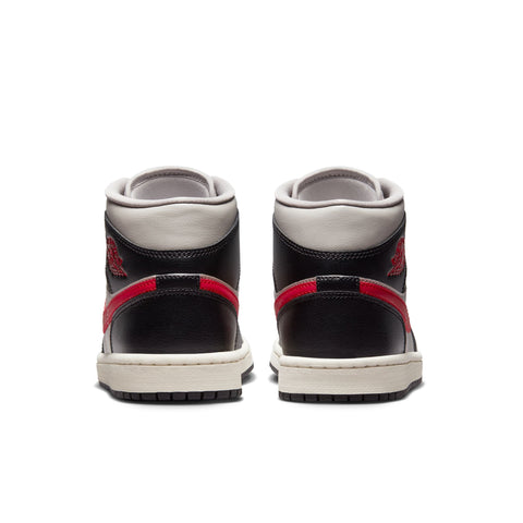 Women's Air Jordan 1 Mid 'Black Gym Red'