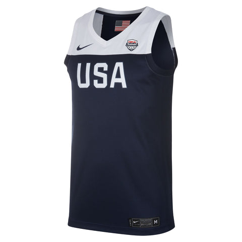 USA Nike Men's Basketball Jersey (Road)