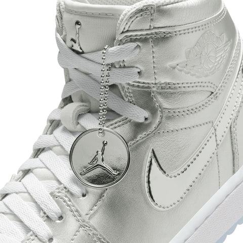 Air Jordan 1 High Golf NRG 'Metallic Silver'