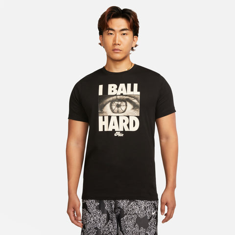 Nike Dri-FIT Men's Basketball 'I Ball Hard' T-Shirt