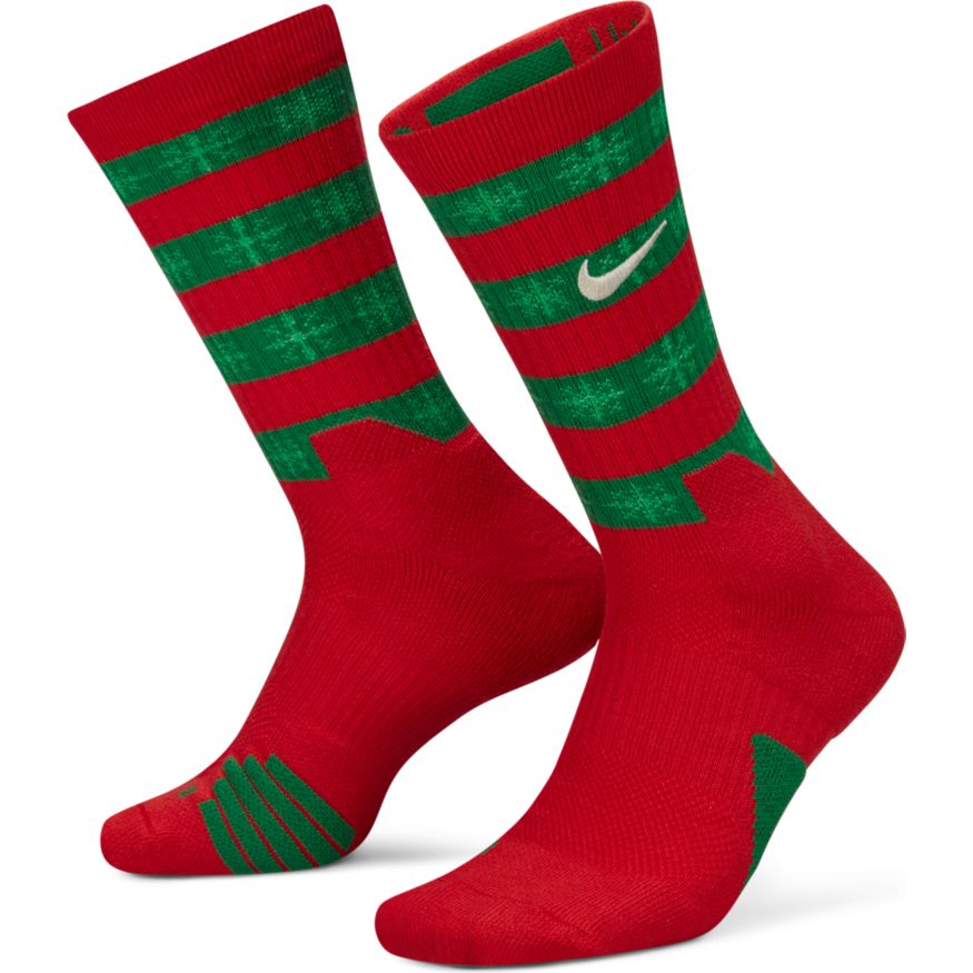 Sports Socks Nike Elite Holiday Basketball Crew Socks Nike Elite
