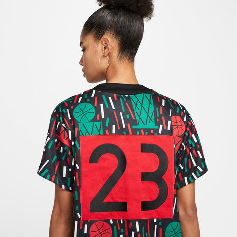 Jordan x Nina Chanel Button-Down Top