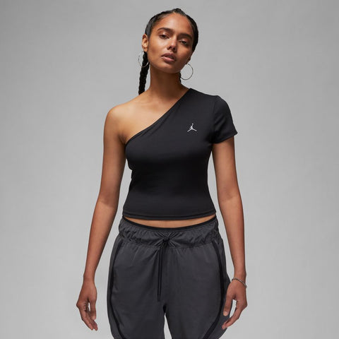 Jordan Dri-Fit Women's Asymmetrical Short-Sleeve Top