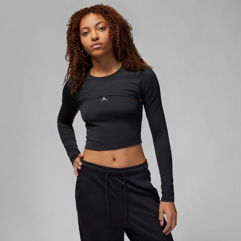 Jordan Sport Women's 2-in-1 Long Sleeve Top