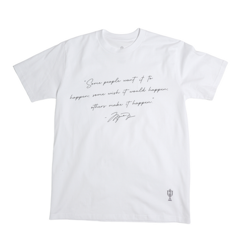 Trophy Room 'Make It Happen' SS Tee