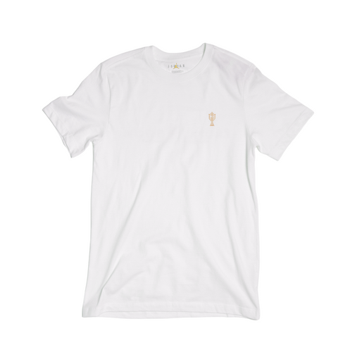 Trophy Room Icon White Tee