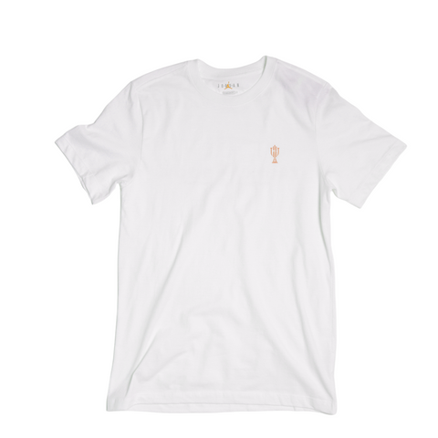 Trophy Room Icon White Tee