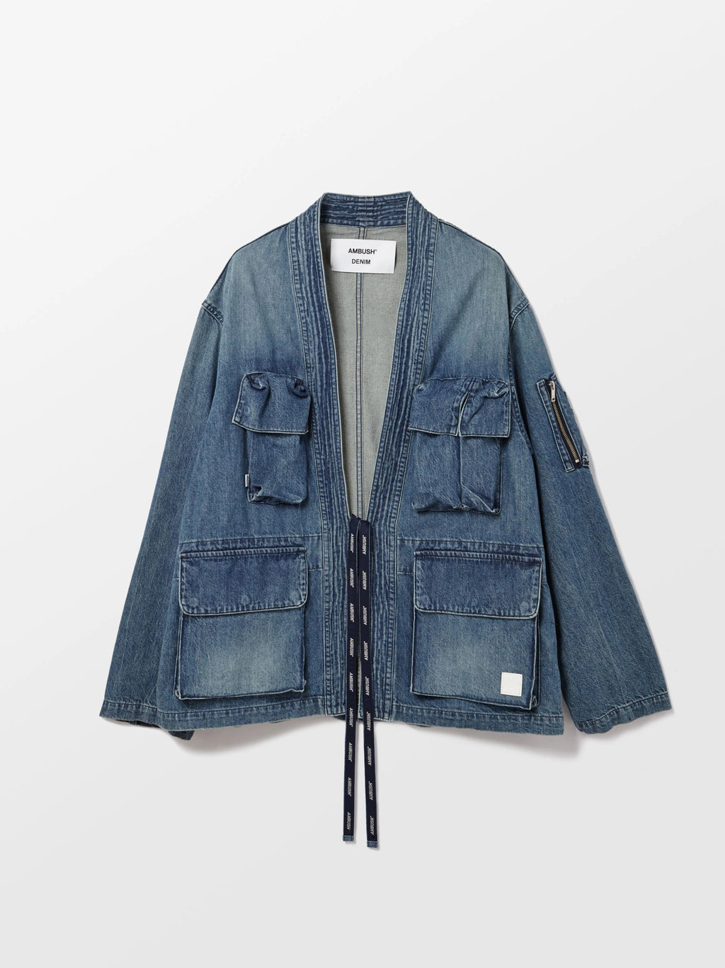 DENIM KIMONO JACKET – TROPHY ROOM STORE