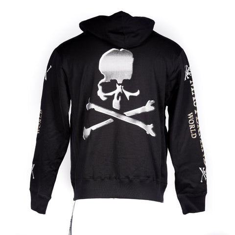 METALLIC SIDE LOGO HOODIE