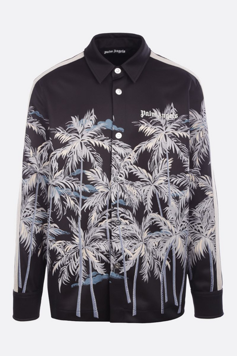 ALLOVER PALMS TRACK SHIRT