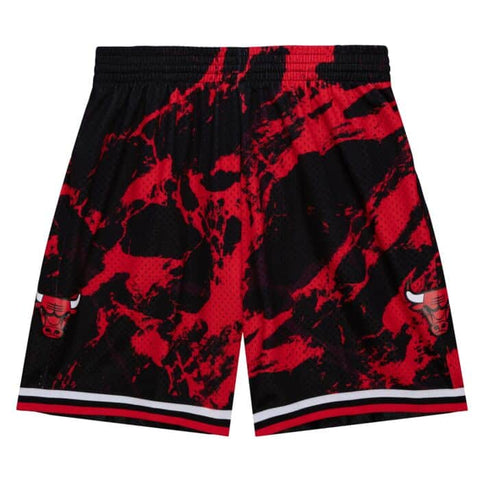 NBA TEAM MARBLE SWINGMAN SHORTS BULLS 1997