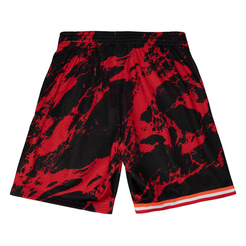 NBA TEAM MARBLE SWINGMAN SHORTS HEAT 1996