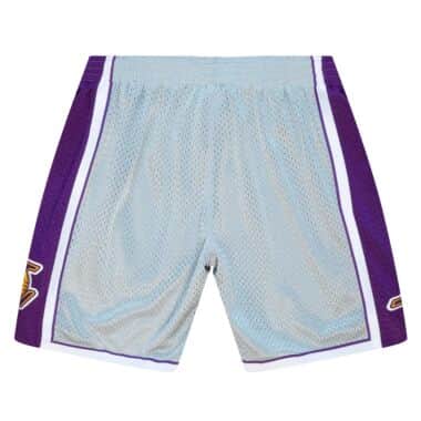 NBA 75th Anniversary Lakers Silver Swingman Shorts