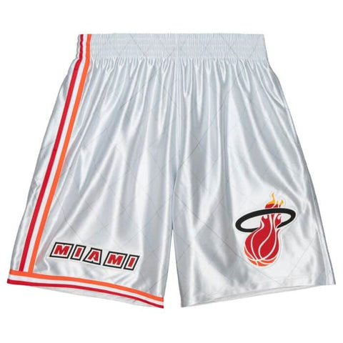NBA 75th PLATINUM SWINGMAN SHORTS HEAT 1996