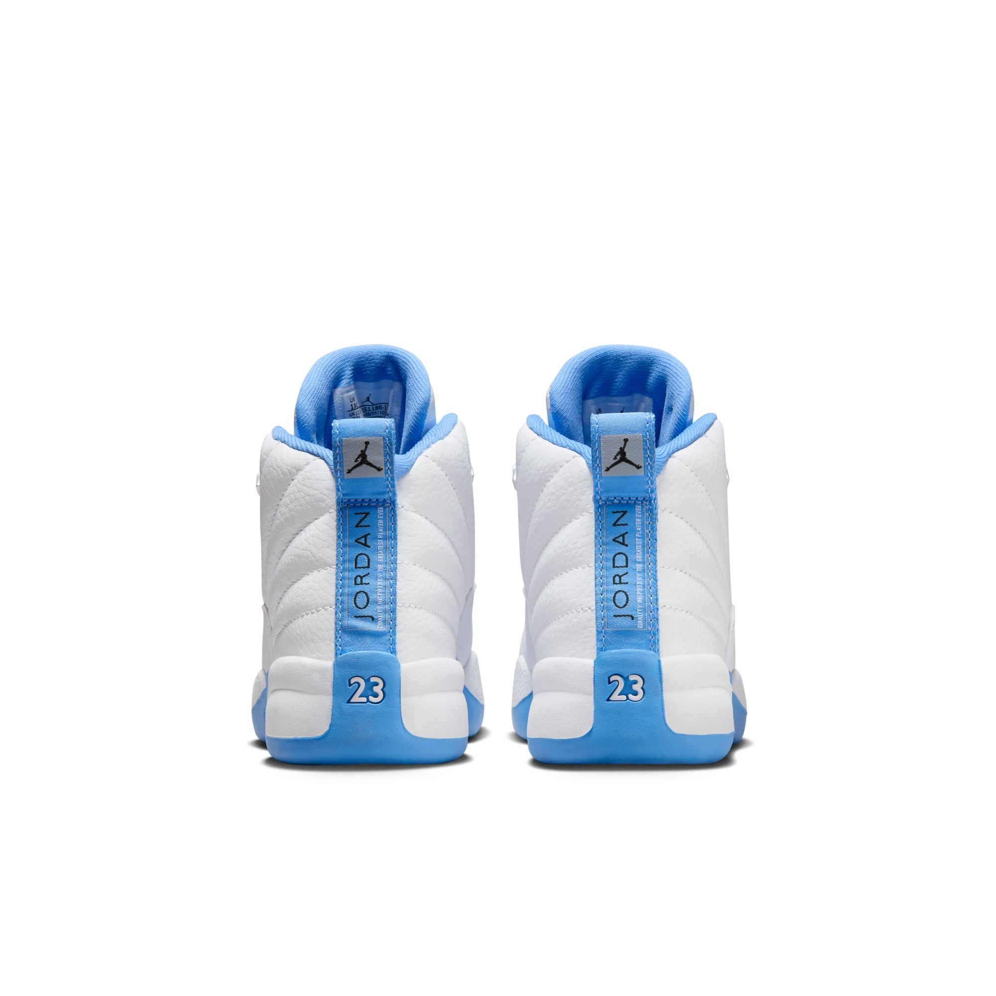 Air Jordan 12 Retro PS 'White and University Blue'