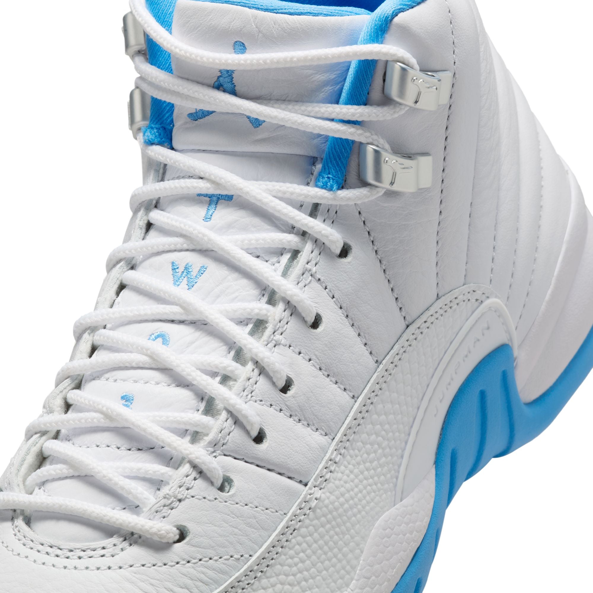 Air Jordan 12 Retro GS 'White and University Blue'