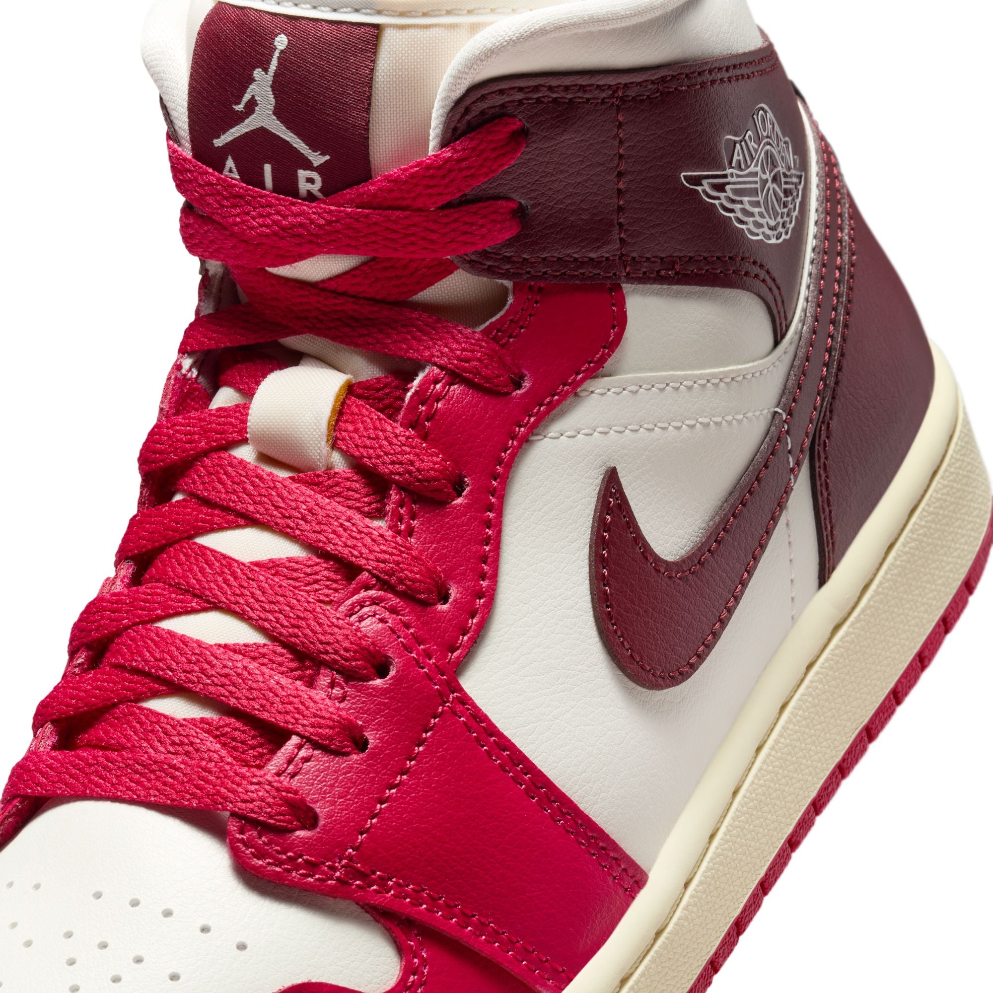 Women's Air Jordan 1 Mid 'Team Red'