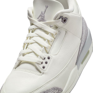 Women's Air Jordan 3 Retro 'Sail Metallic Silver'