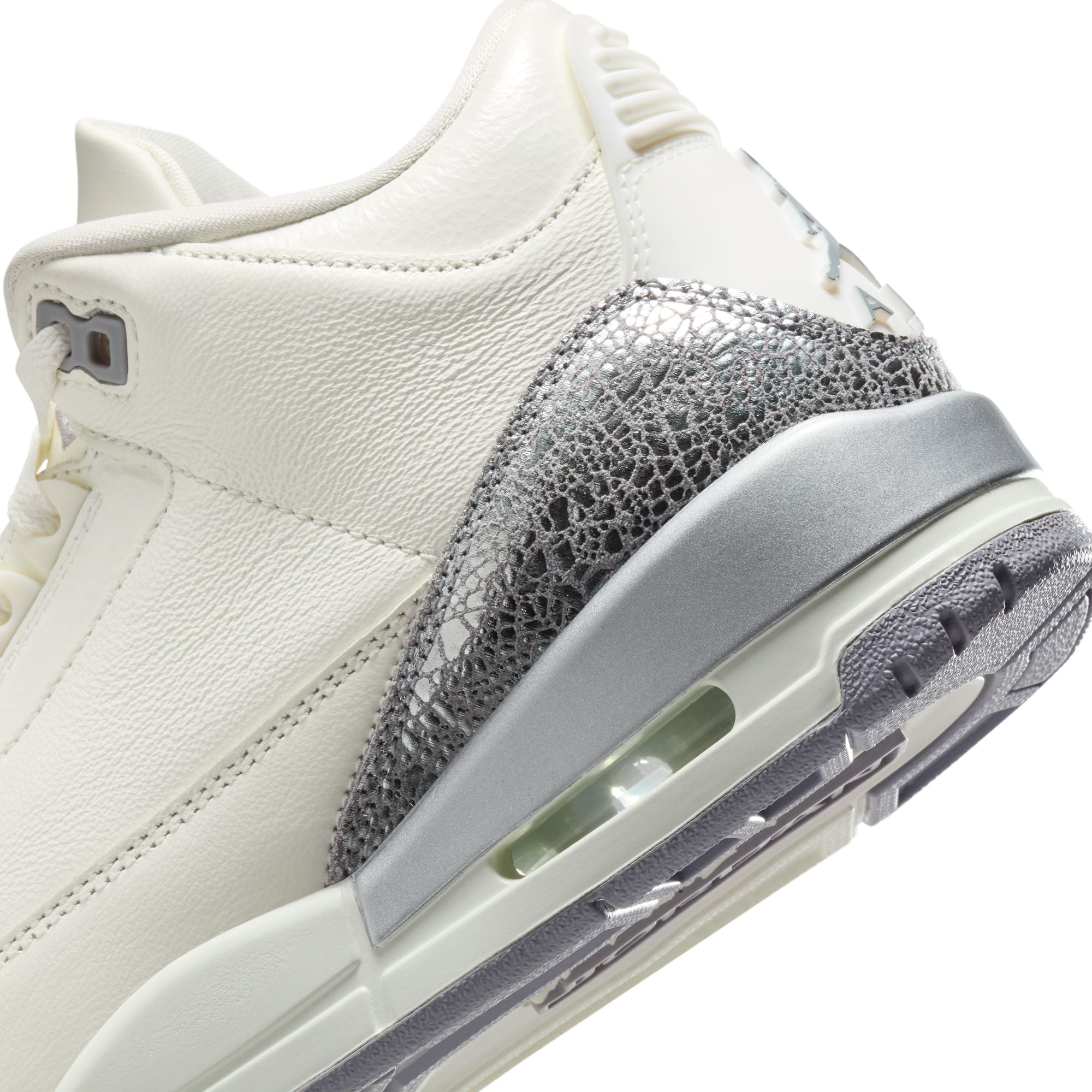 Women's Air Jordan 3 Retro 'Sail Metallic Silver'