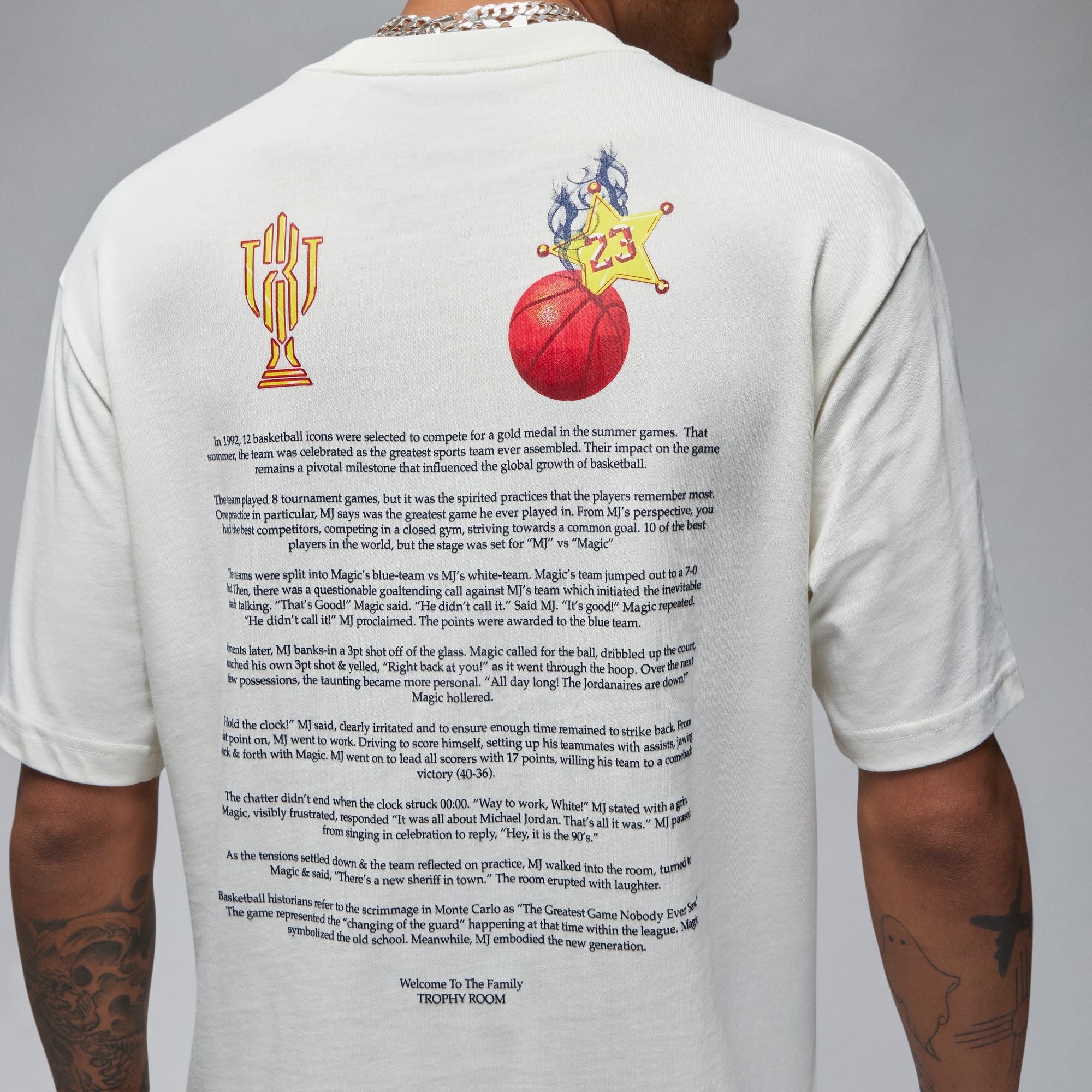 Trophy Room x Jordan 'New Sheriff In Town' Tee