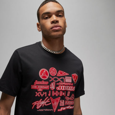 Jordan Men's Graphic 'Logos' T-Shirt