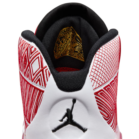Air Jordan XXXVIII 'University Red Metallic Gold'