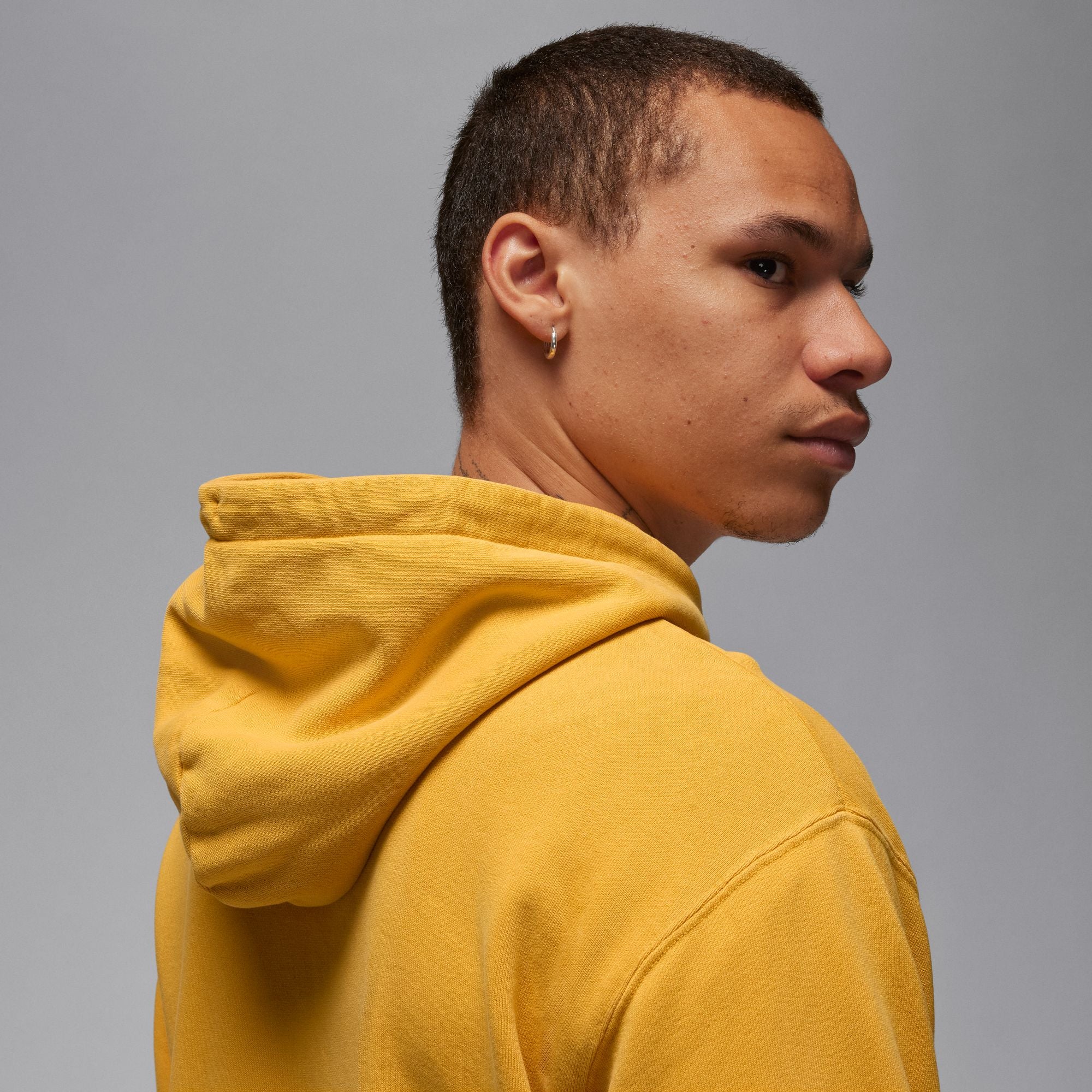 Jordan Essentials Men's Statement Fleece Washed Pullover Hoodie