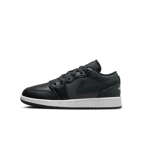 Air Jordan 1 Low SE GS 'Black Elephant'
