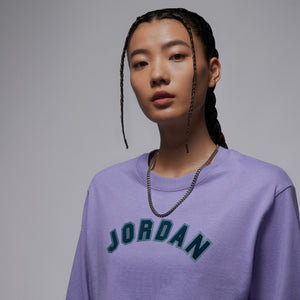Jordan Women's Super Crop Long-Sleeve Graphic T-Shirt