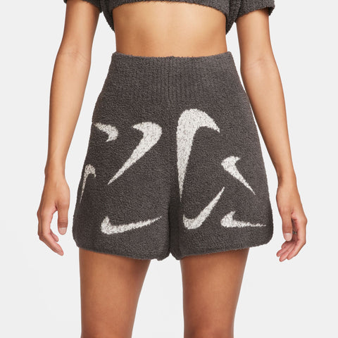 Nike Sportswear Phoenix Cozy Bouclé Women's High-Waisted Slim 4" Knit Shorts