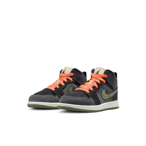 Air Jordan 1 Mid SE Craft PS 'Anthracite Sky J Olive'