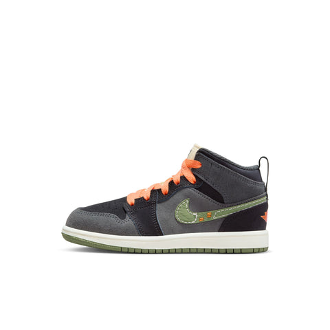 Air Jordan 1 Mid SE Craft PS 'Anthracite Sky J Olive'