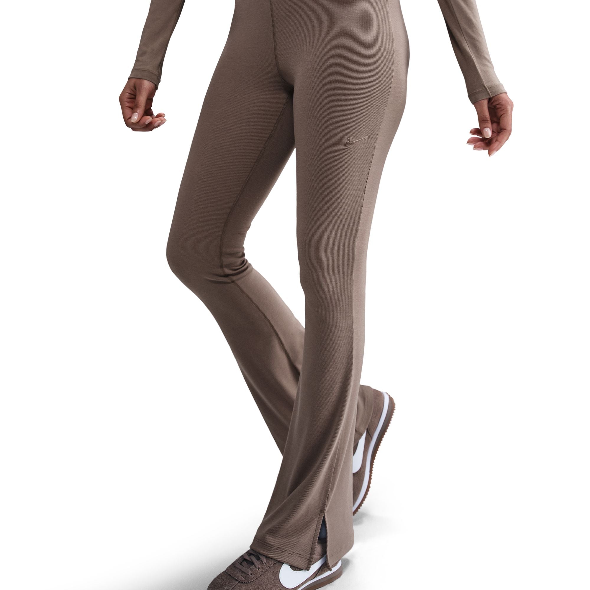 Nike Sportswear Chill Knit Women's Tight Mini-Rib Flared Leggings