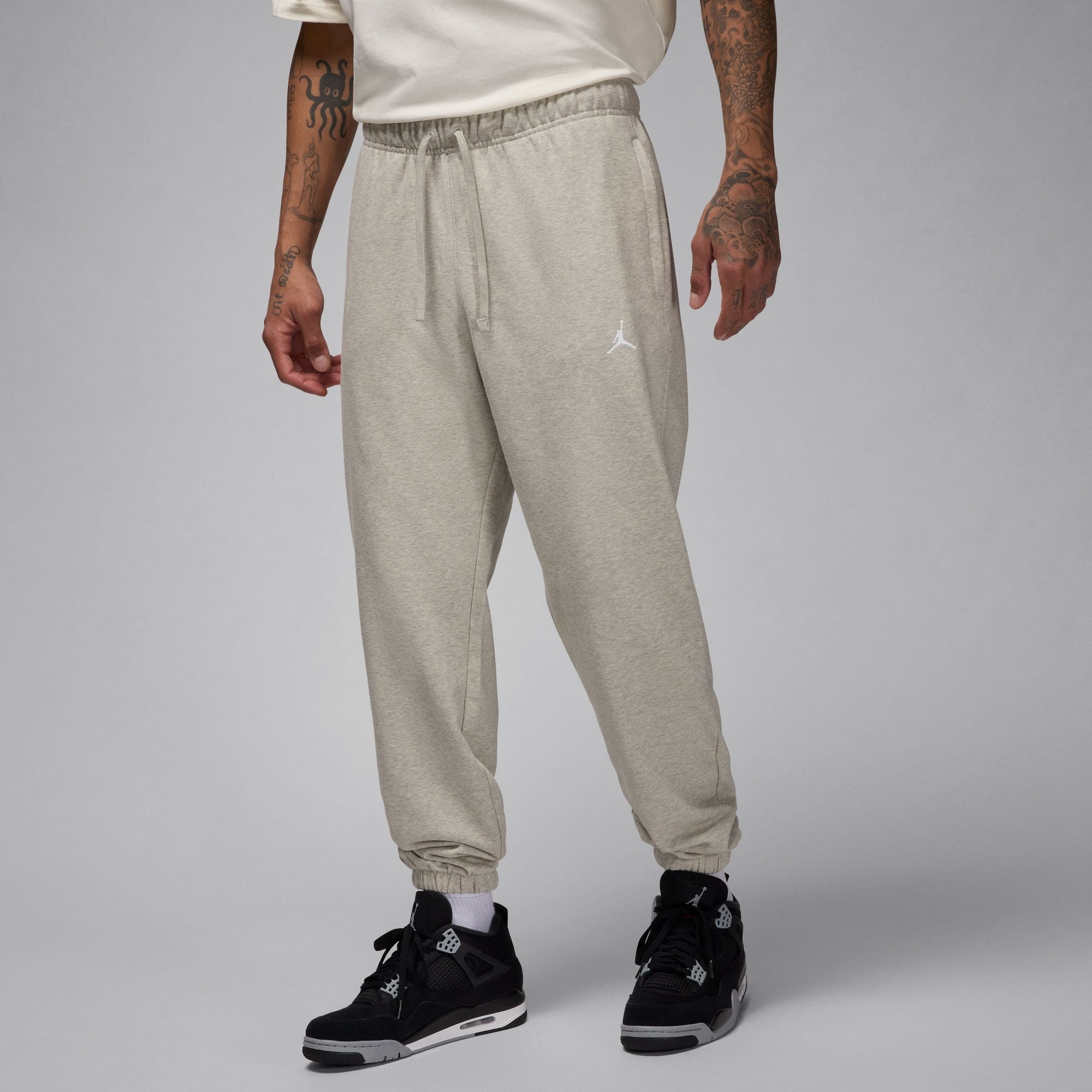 jordan fleece pants grey