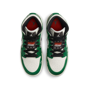 Air Jordan 1 Mid SE GS 'Pine Green'