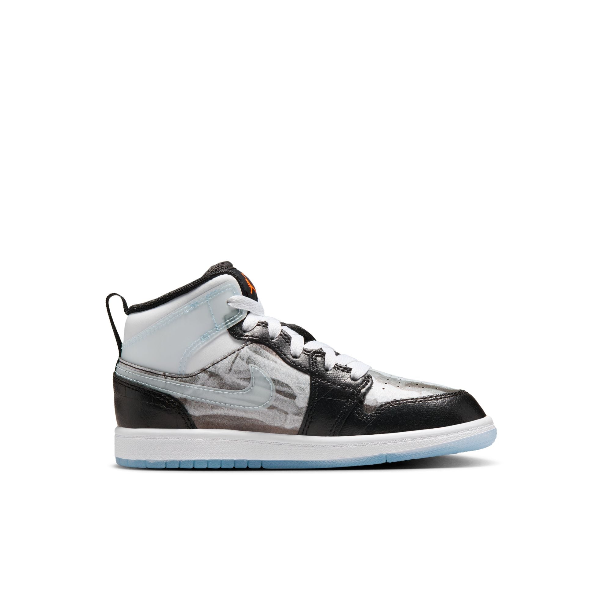 Air Jordan 1 Mid Sneaker School PS 'X-Ray'