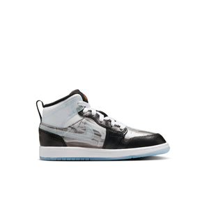 Air Jordan 1 Mid Sneaker School PS 'X-Ray'