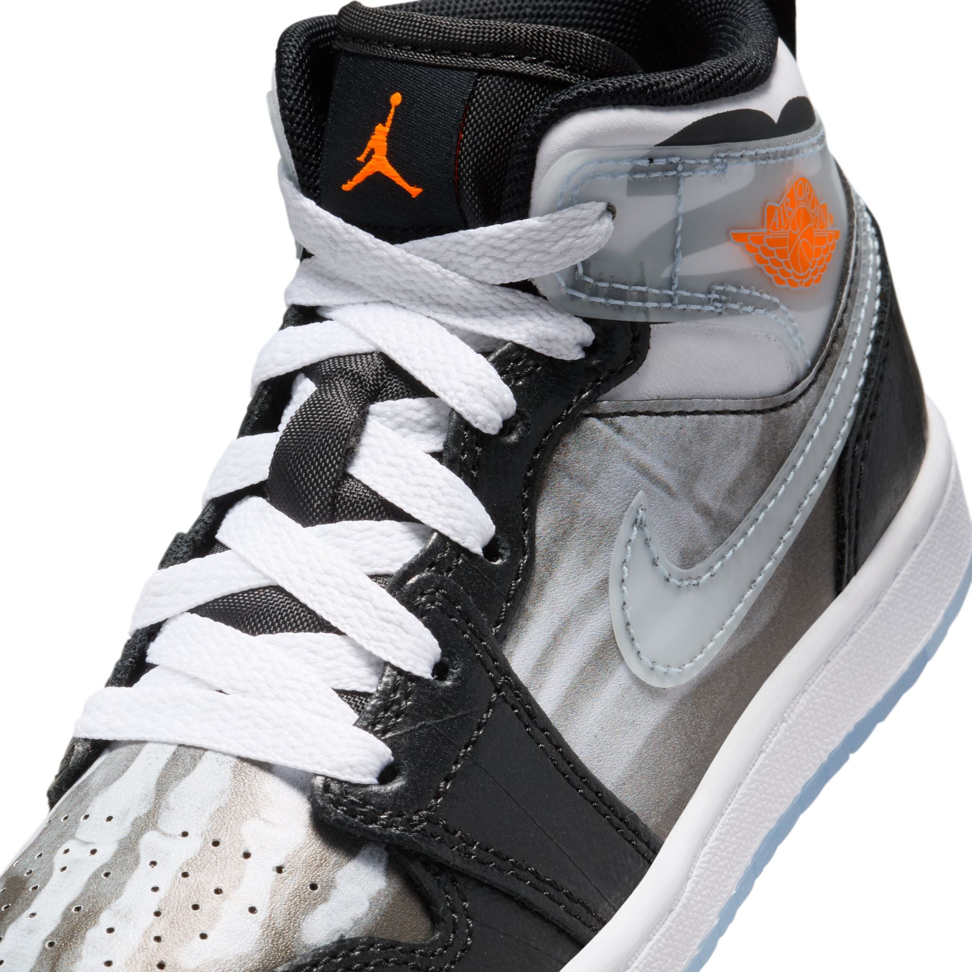 Air Jordan 1 Mid Sneaker School PS 'X-Ray'