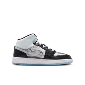 Air Jordan 1 Mid Sneaker School GS 'X-Ray'