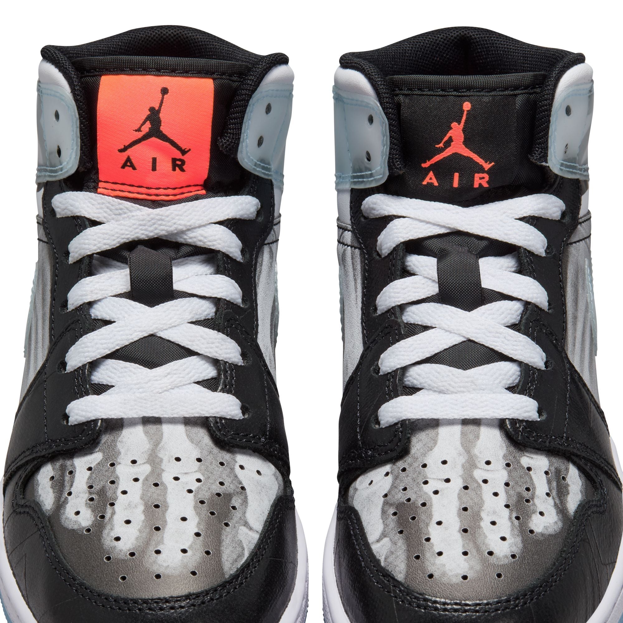 Air Jordan 1 Mid Sneaker School GS 'X-Ray'