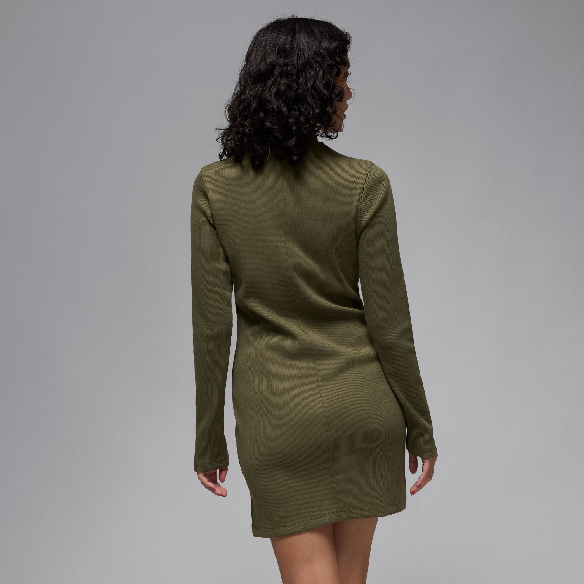 Jordan Women's 1/2-Zip Long-Sleeve Knit Dress