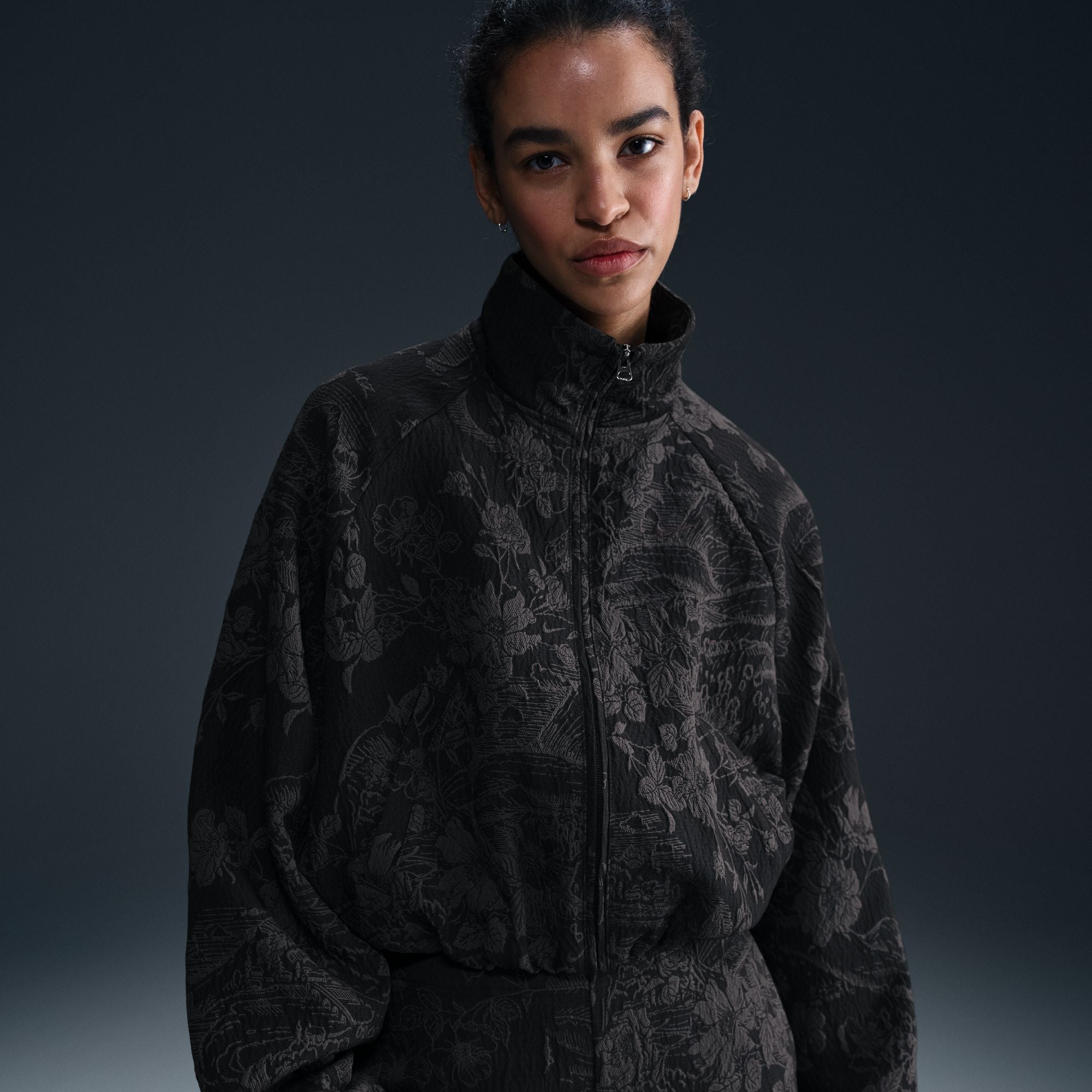 Nike Sportswear Collection Women's Oversized Jacquard Track Jacket