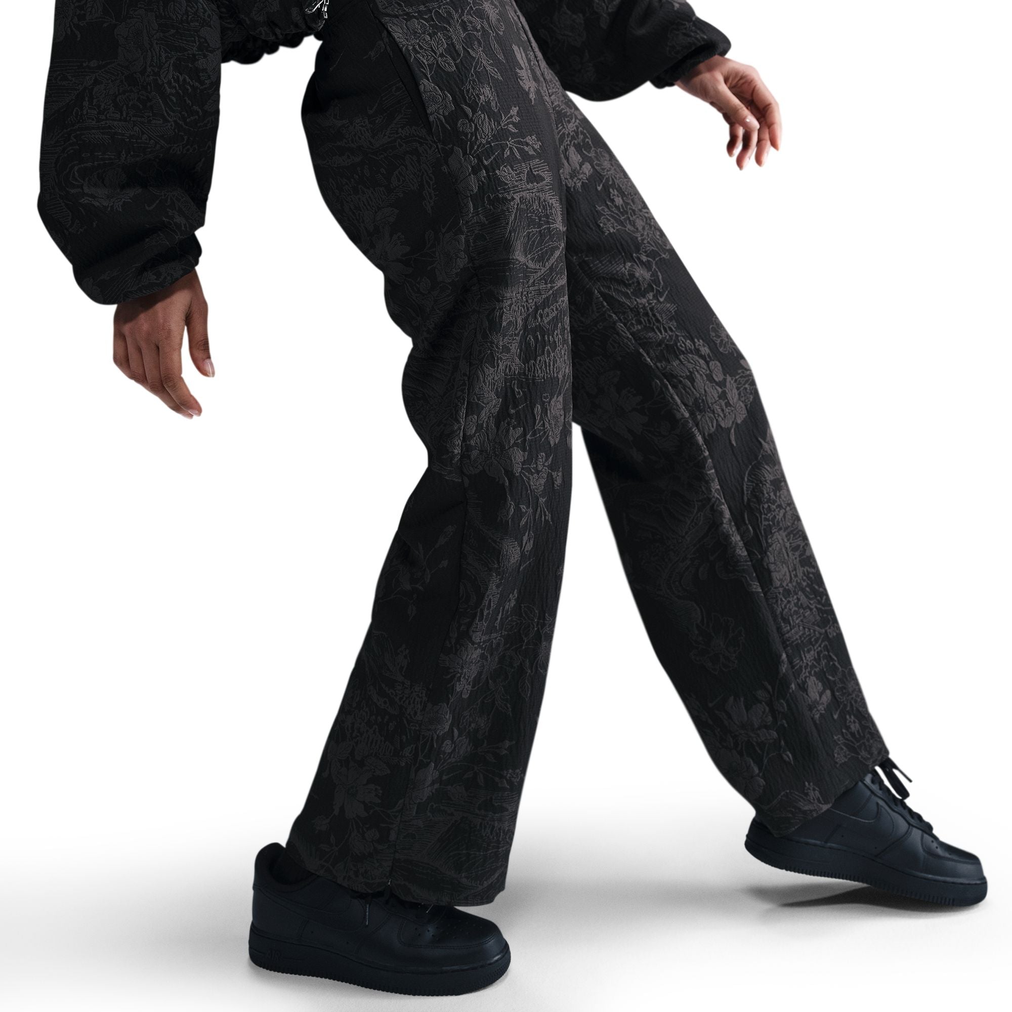 Nike Sportswear Collection Women's Mid-Rise Jacquard Track Pants