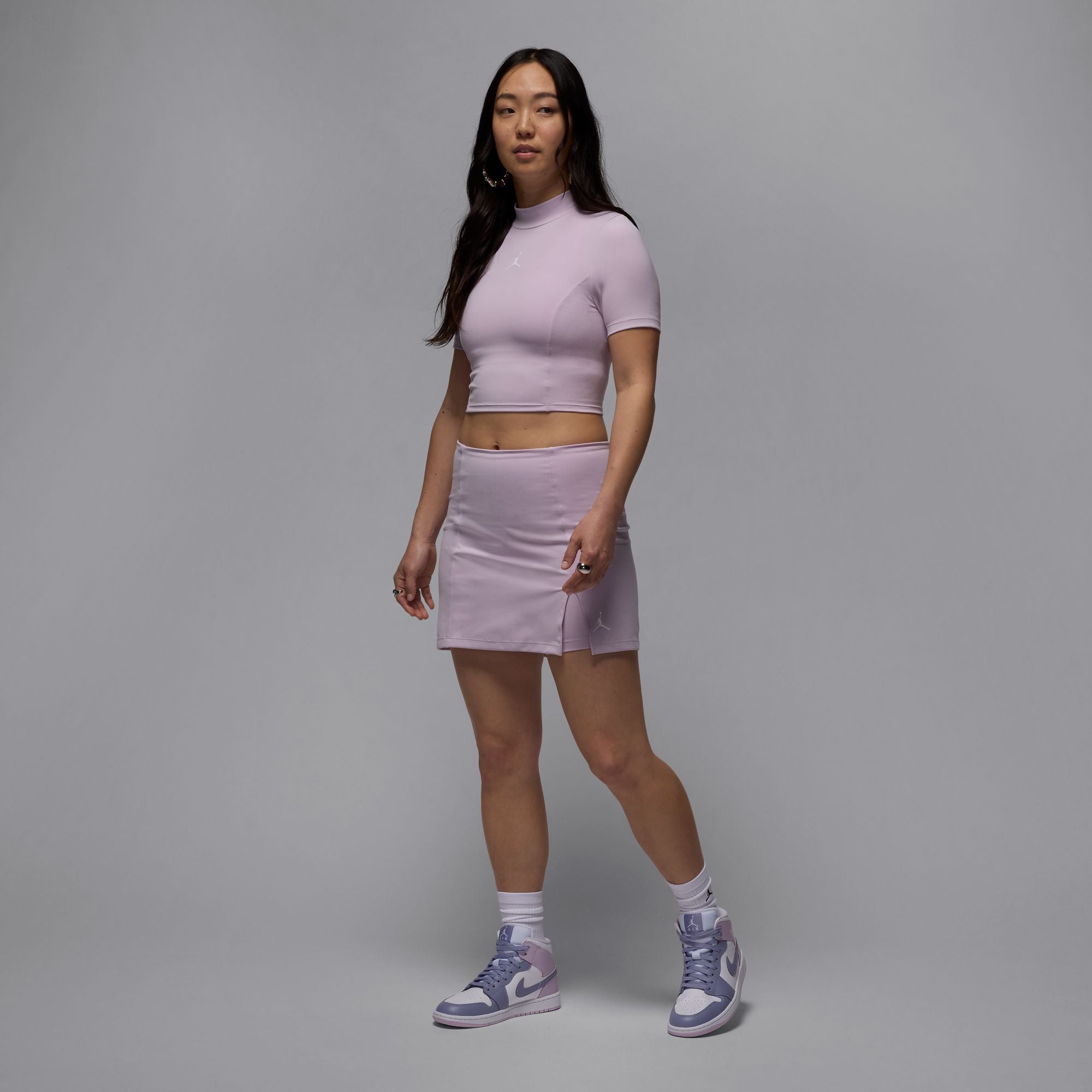 Jordan Women's Short-Sleeve Knit Crop Top