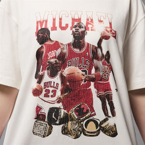 Jordan Women's Oversized Short-Sleeve '6 RIngs' Graphic T-Shirt
