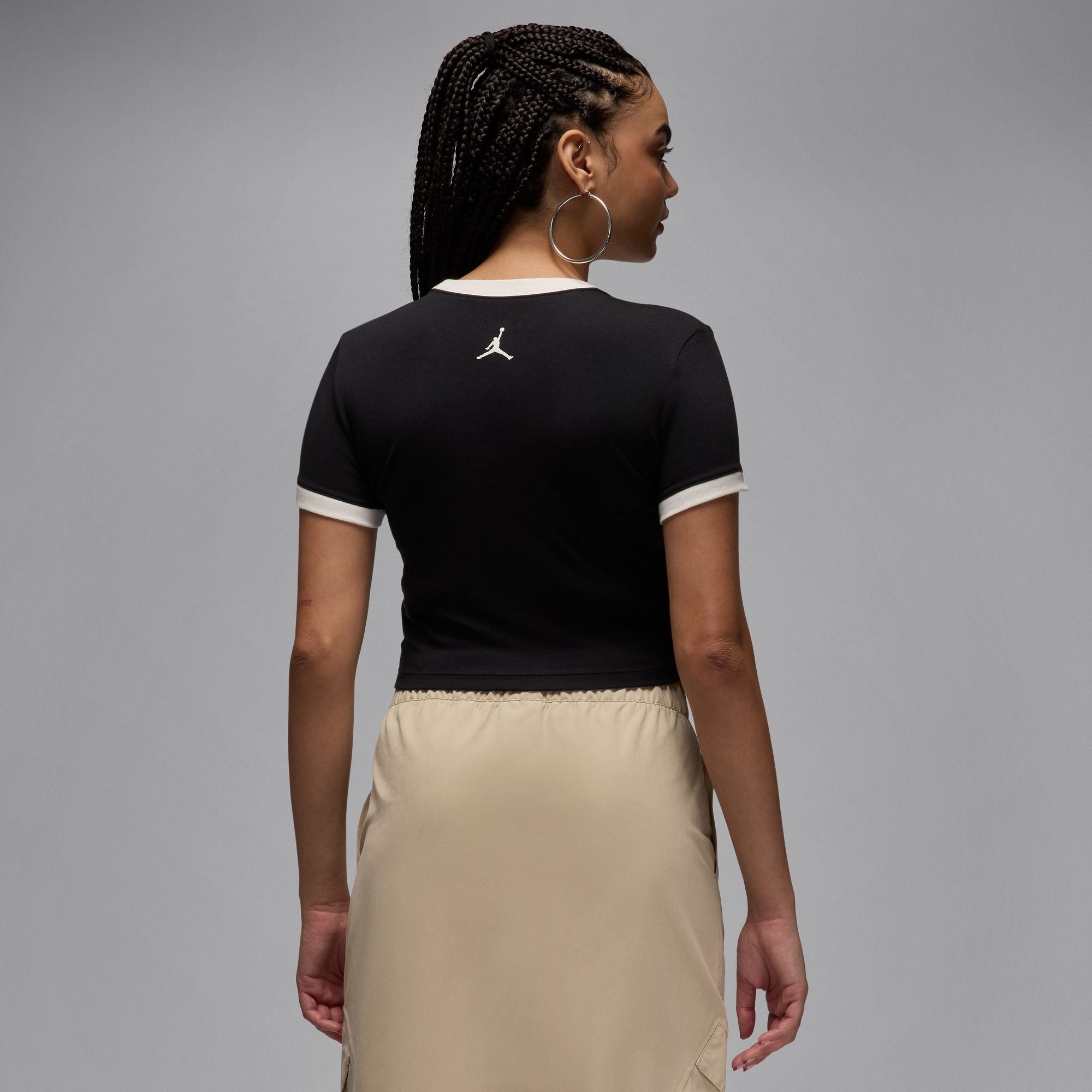 Jordan Women's Cropped Graphic T-Shirt
