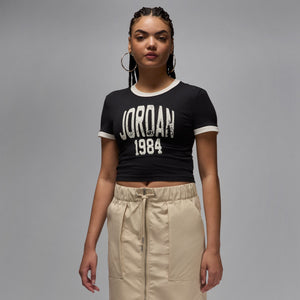 Jordan Women's Cropped Graphic T-Shirt
