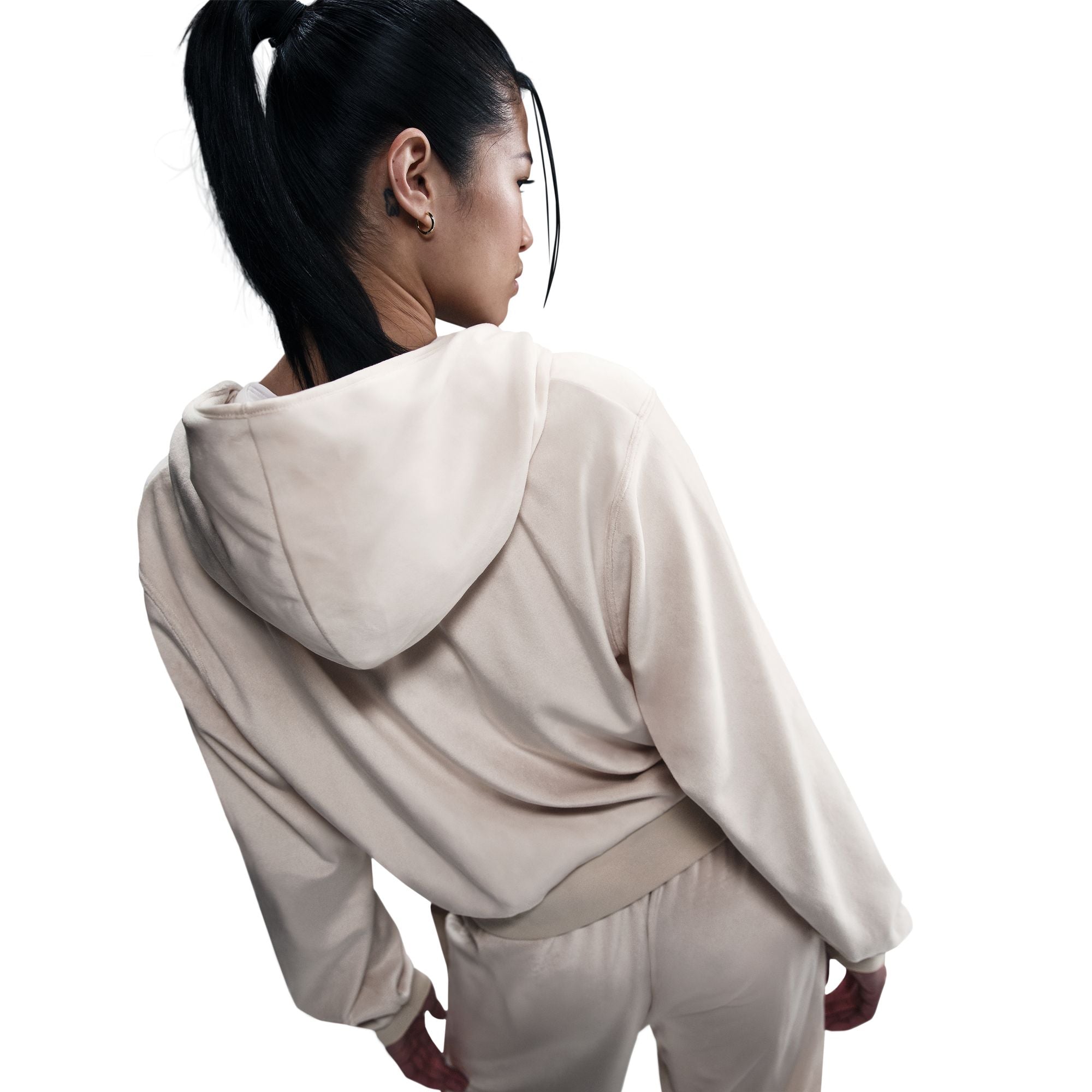 Nike Sportswear Chill Knit Women's Loose Velour Full-Zip Hoodie